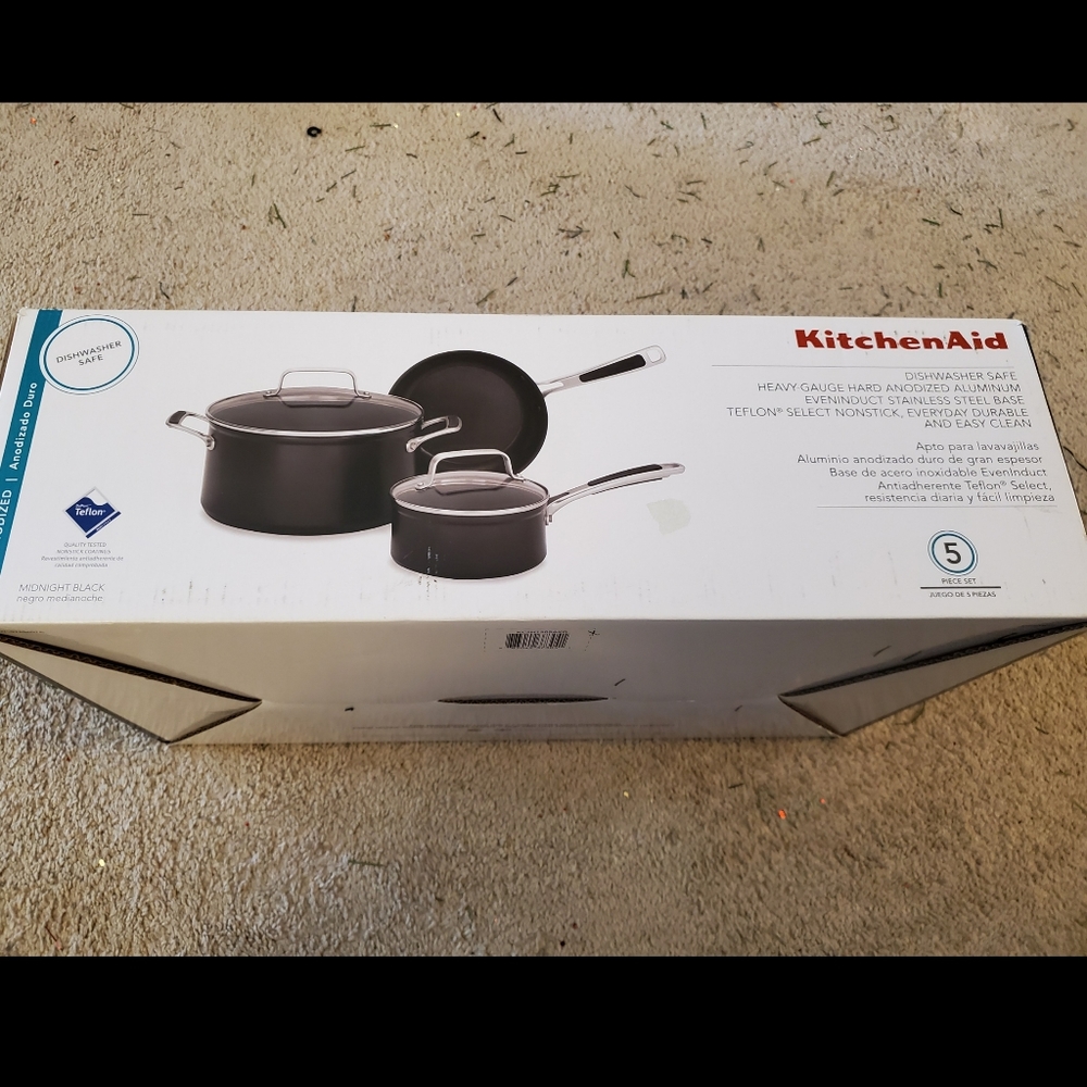 Kitchenaid 5 piece cookware set